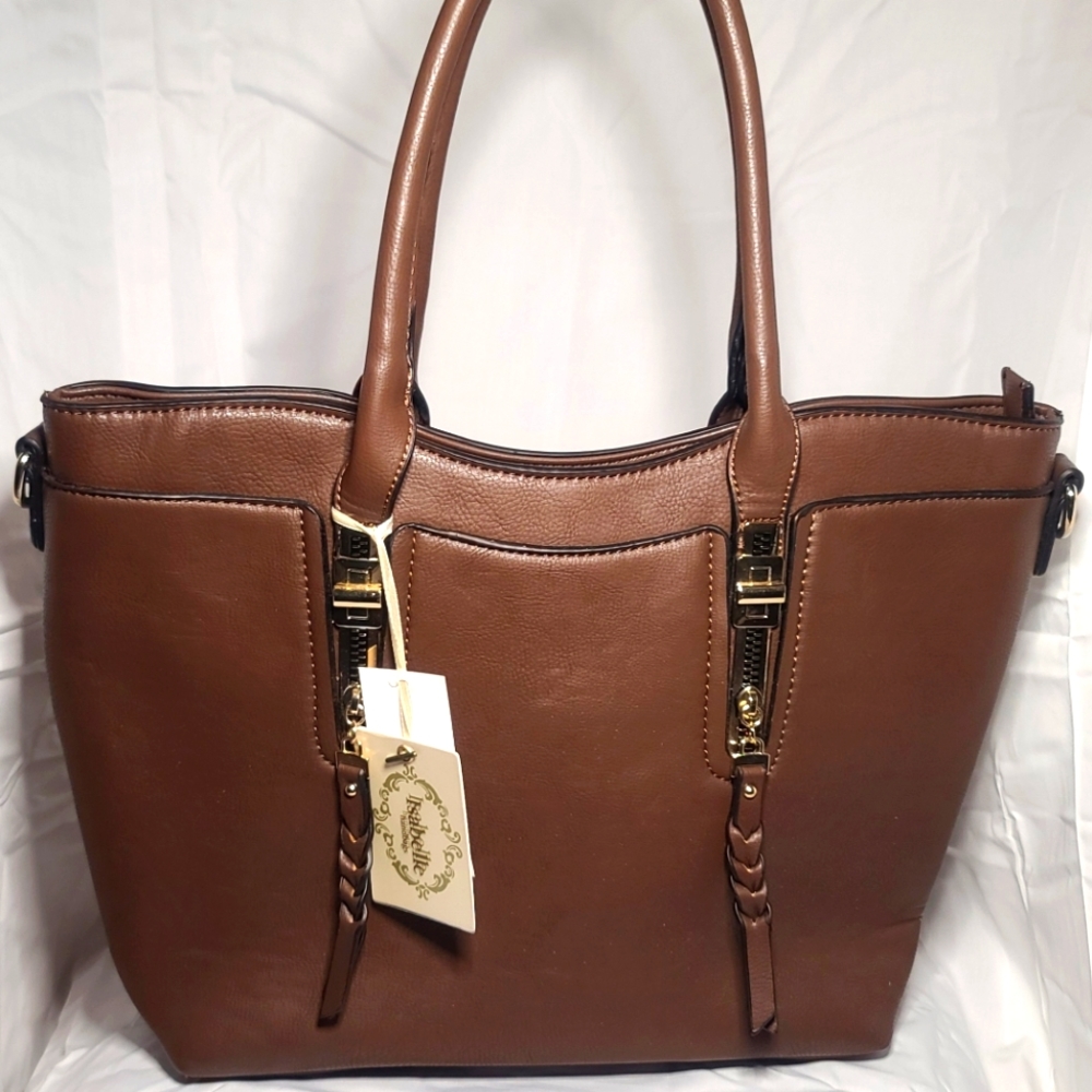 Isabelle Deep Brown Shoulder Bag